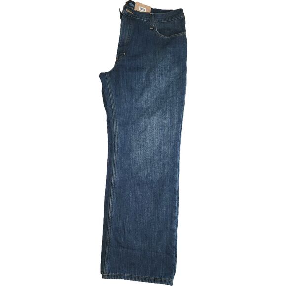 NWT Carhartt Men's Fleece Lined Relaxed Fit Blue Denim Jeans Size 40 x 30. - Picture 3 of 5